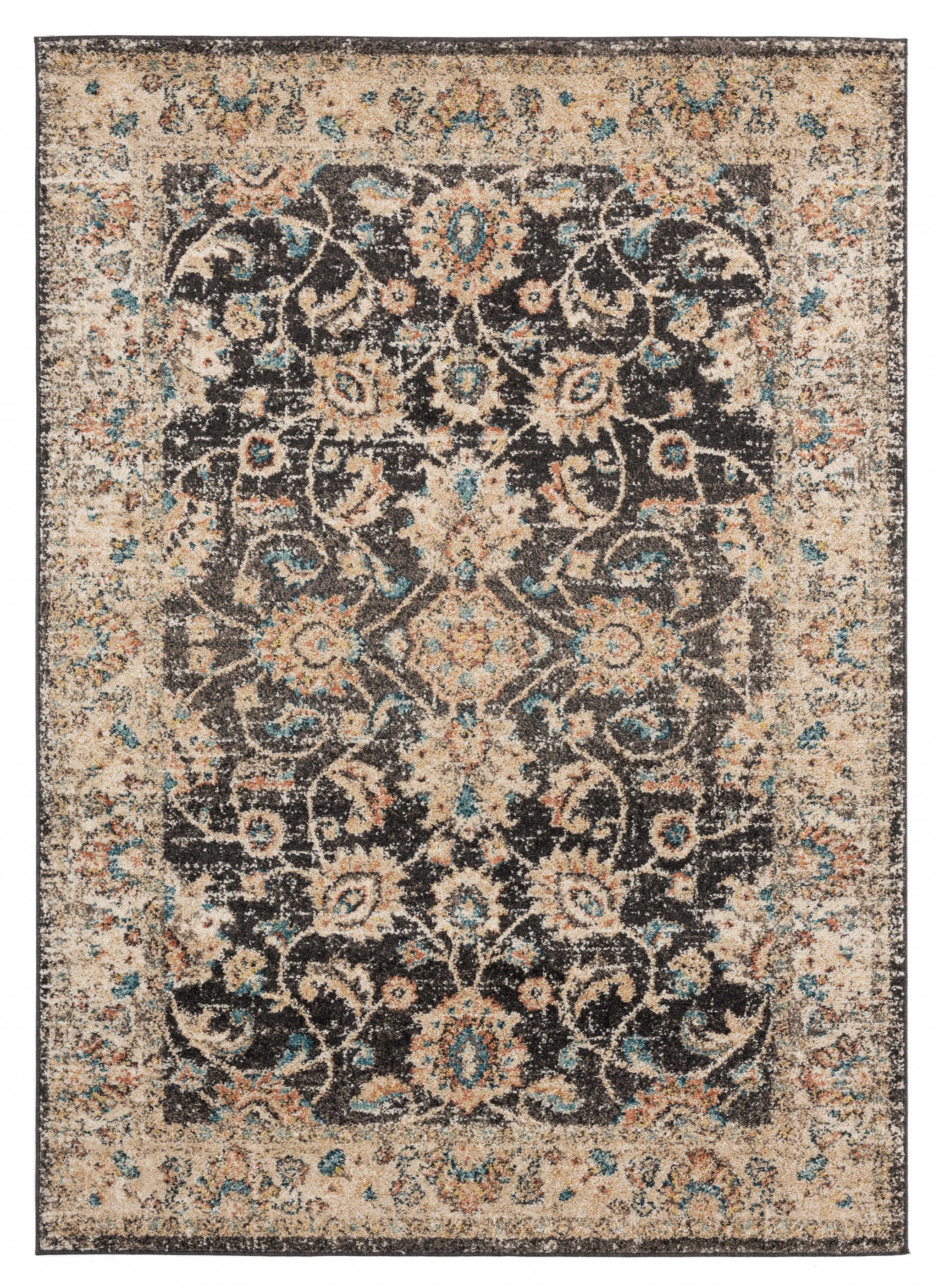 150" x 180" Walnut Olefin Frieze Rug