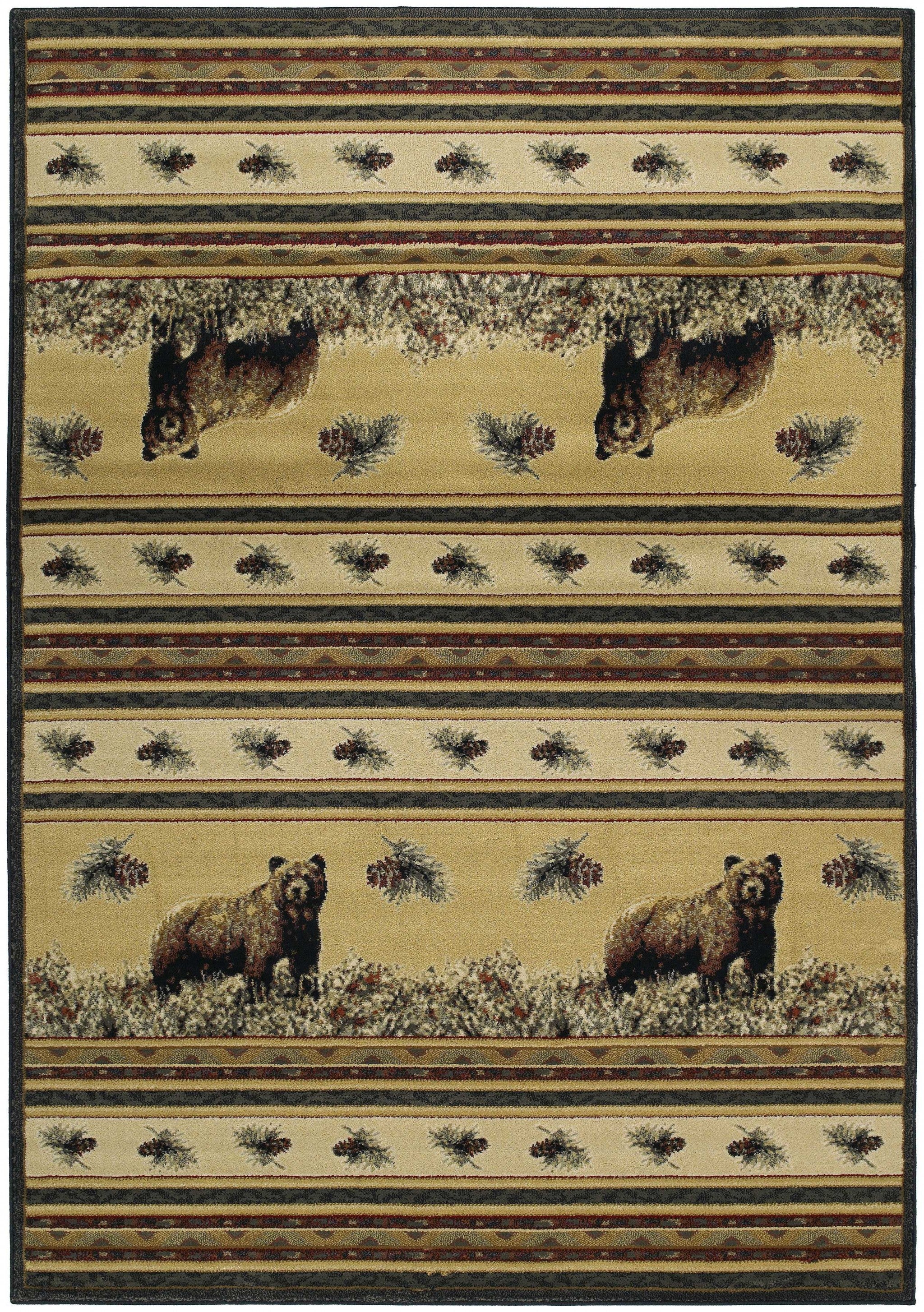 94" x 126" Natural Polypropylene Oversize Rug