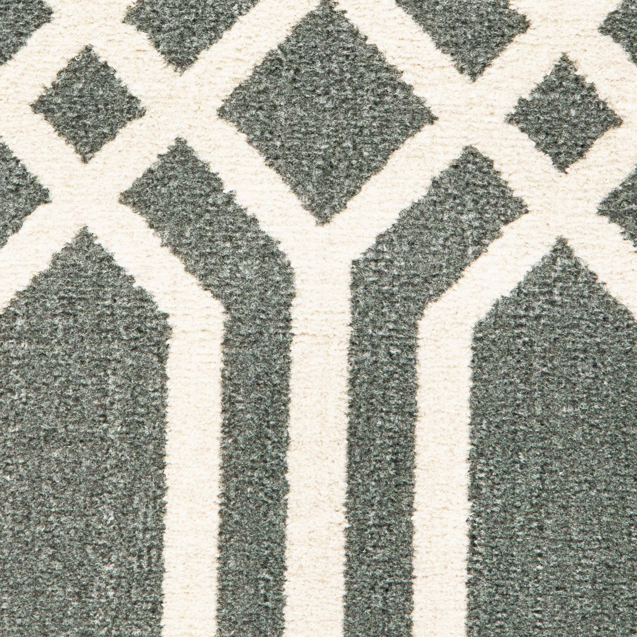 94" x 126" Charcoal Polypropylene Oversize Rug