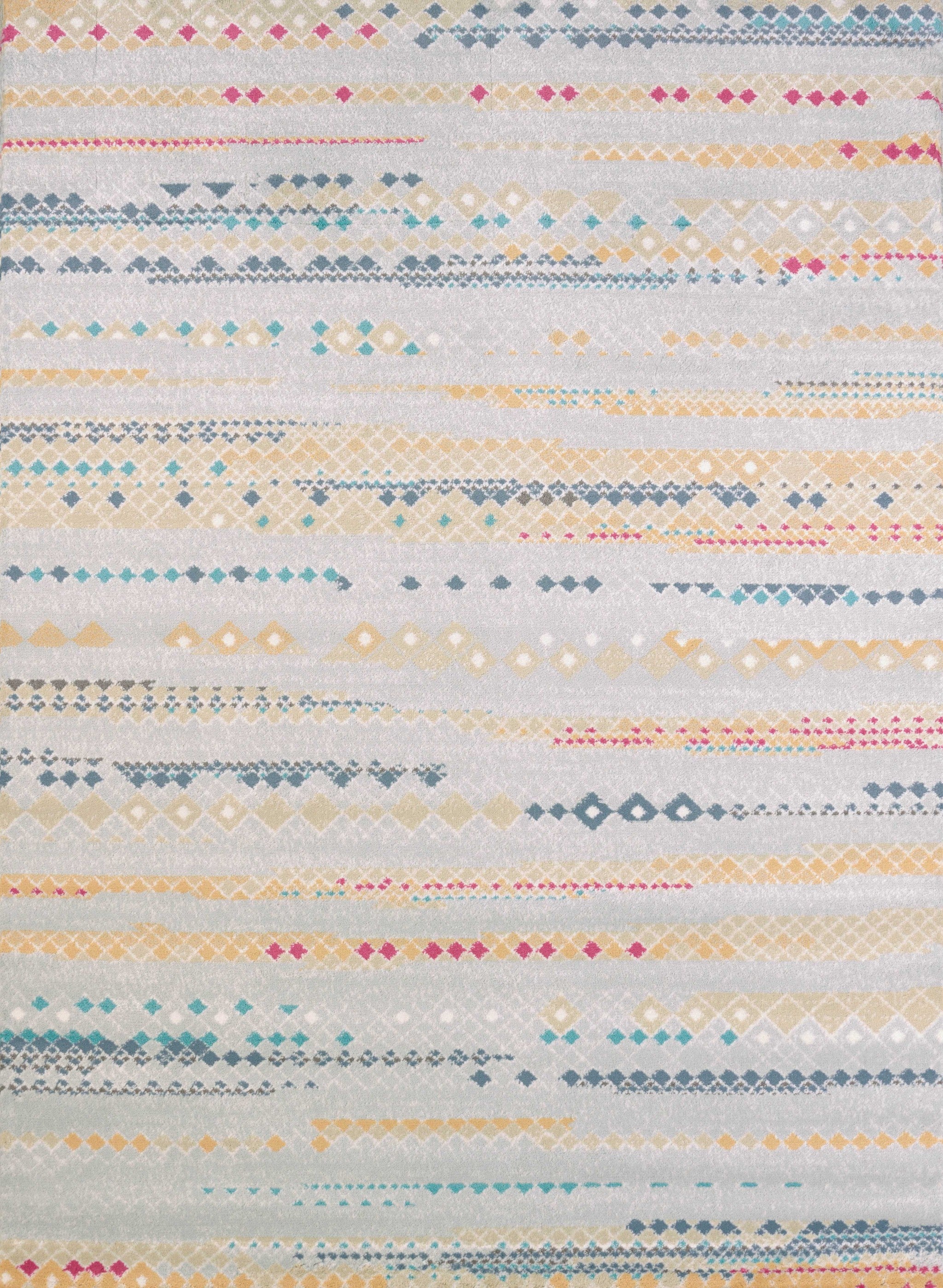 94" x 126" Natural Polypropylene / Polyester Oversize Rug