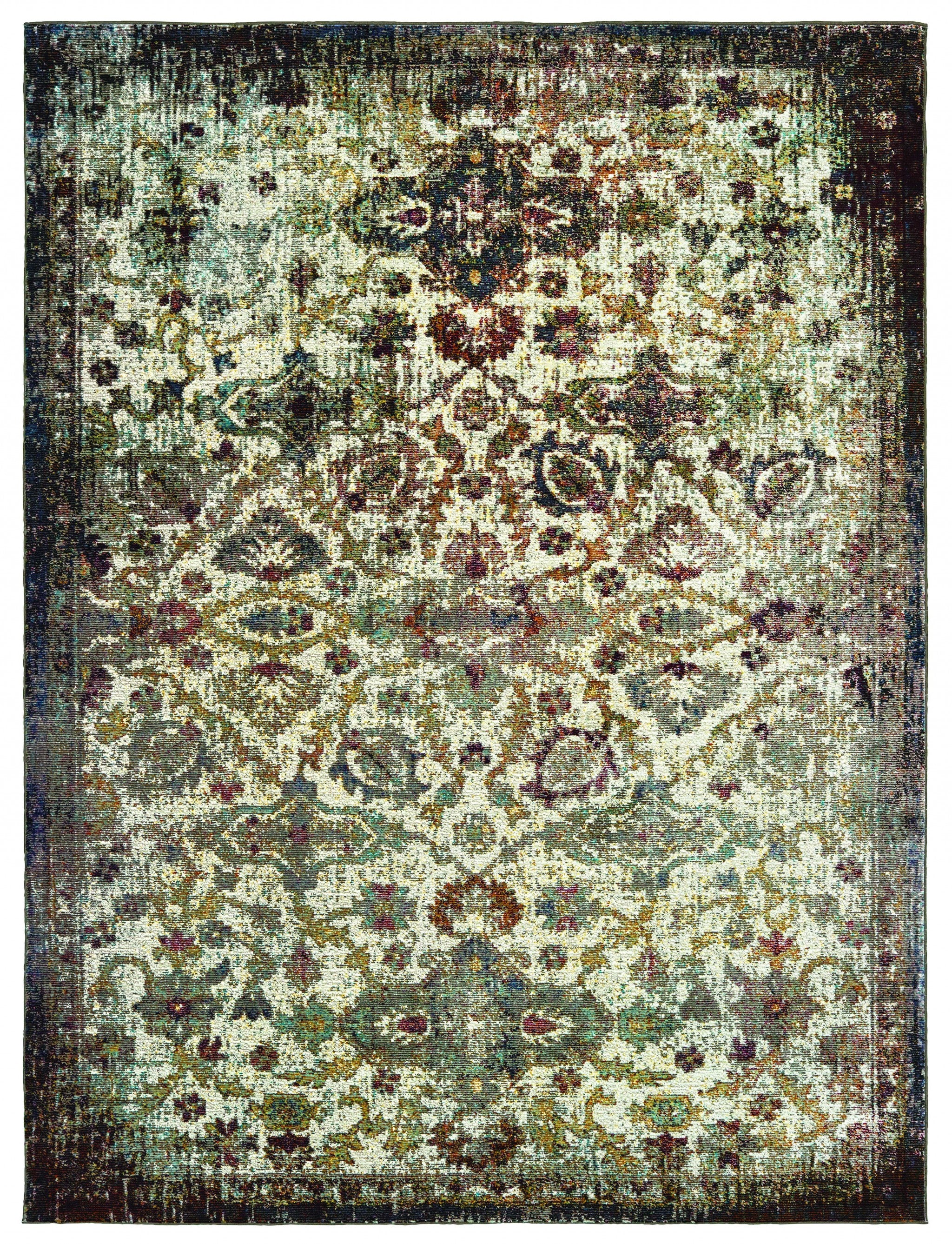 94" x 126" Natural Olefin Oversized Rug