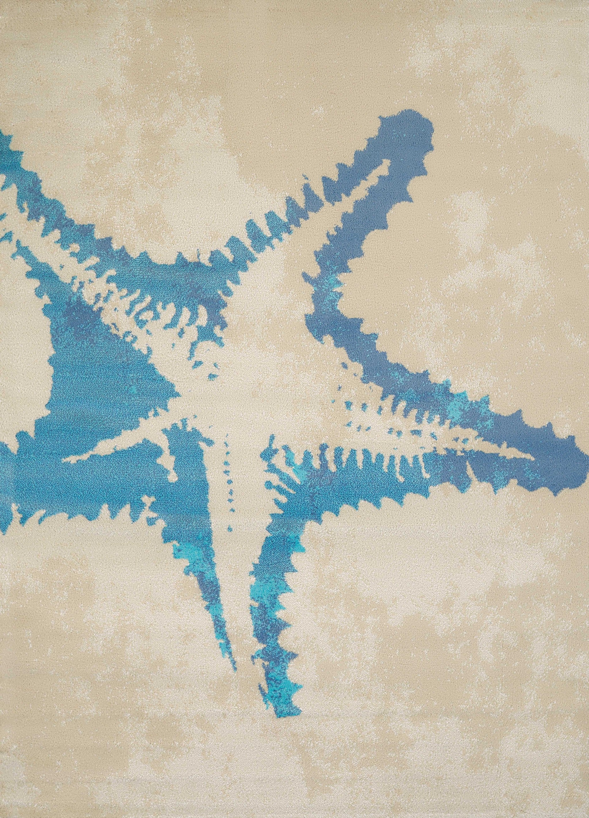 63" x 86" Natural Polypropylene Area Rug