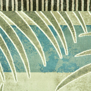 22" x 36" Natural Polyester / Olefin Accent Rug