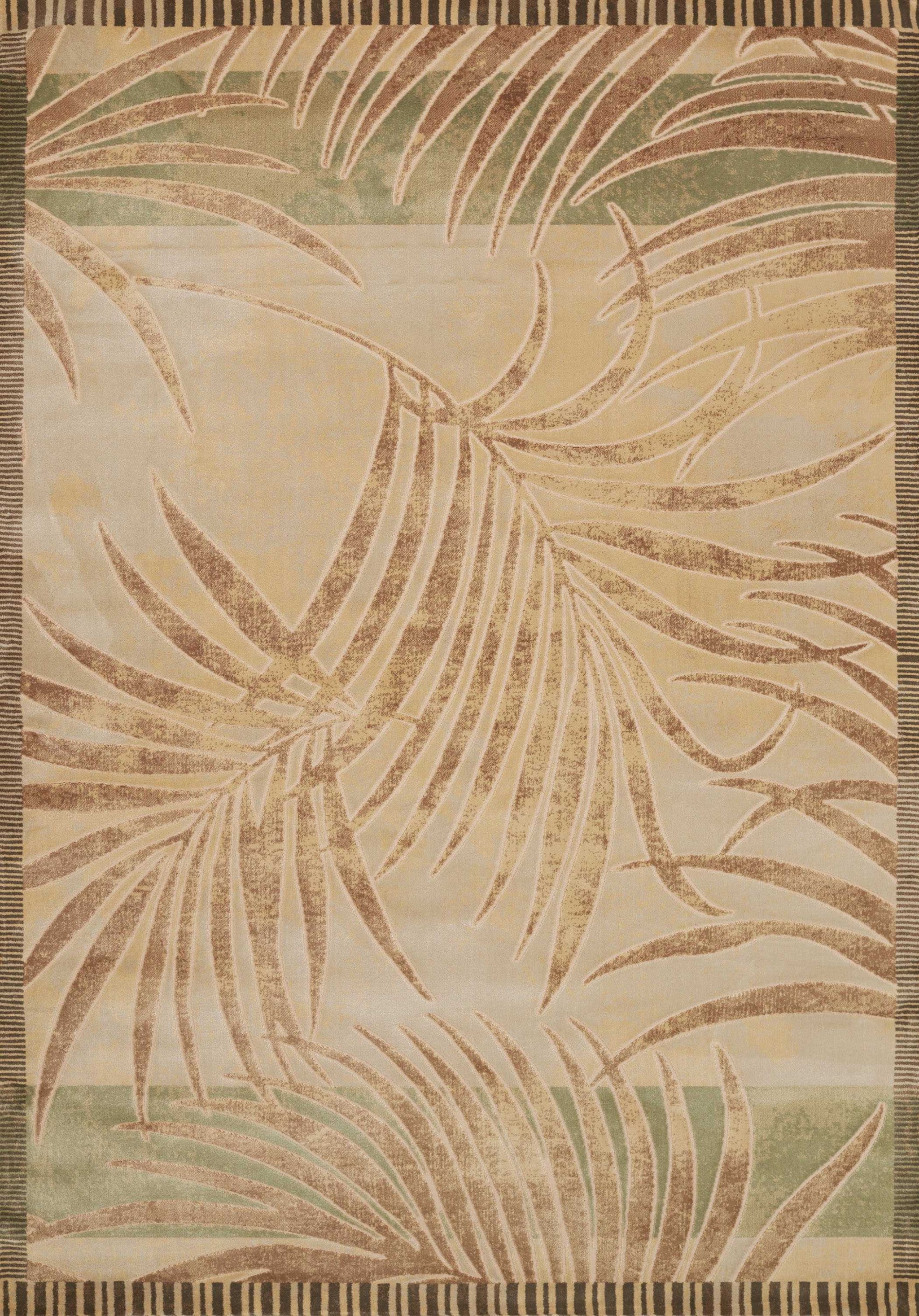 118" x 158" Seafoam Polyester / Olefin Rug