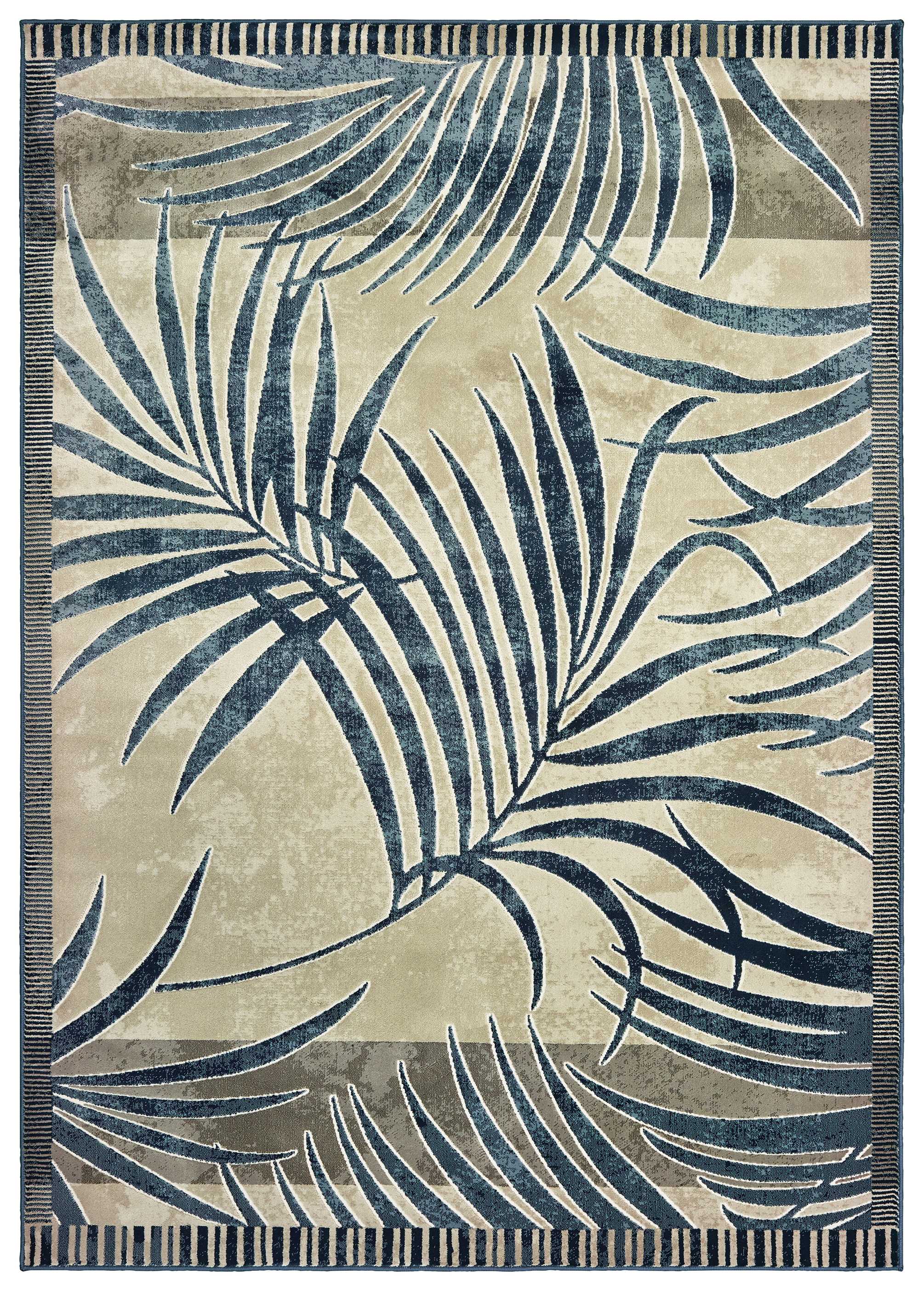 22" x 36" Blueberry Polyester / Olefin Accent Rug