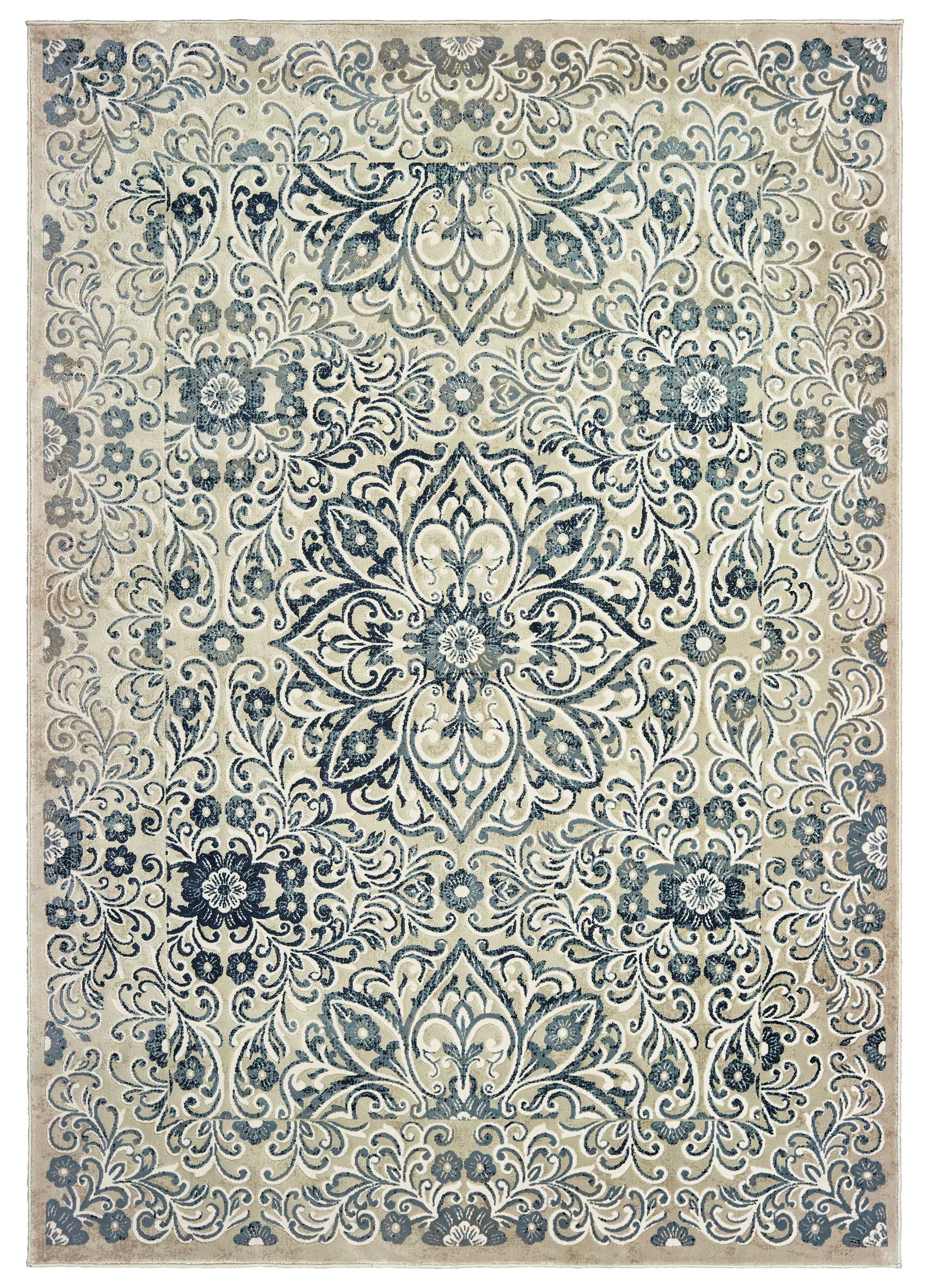 118" x 158" Natural Polyester / Olefin Rug