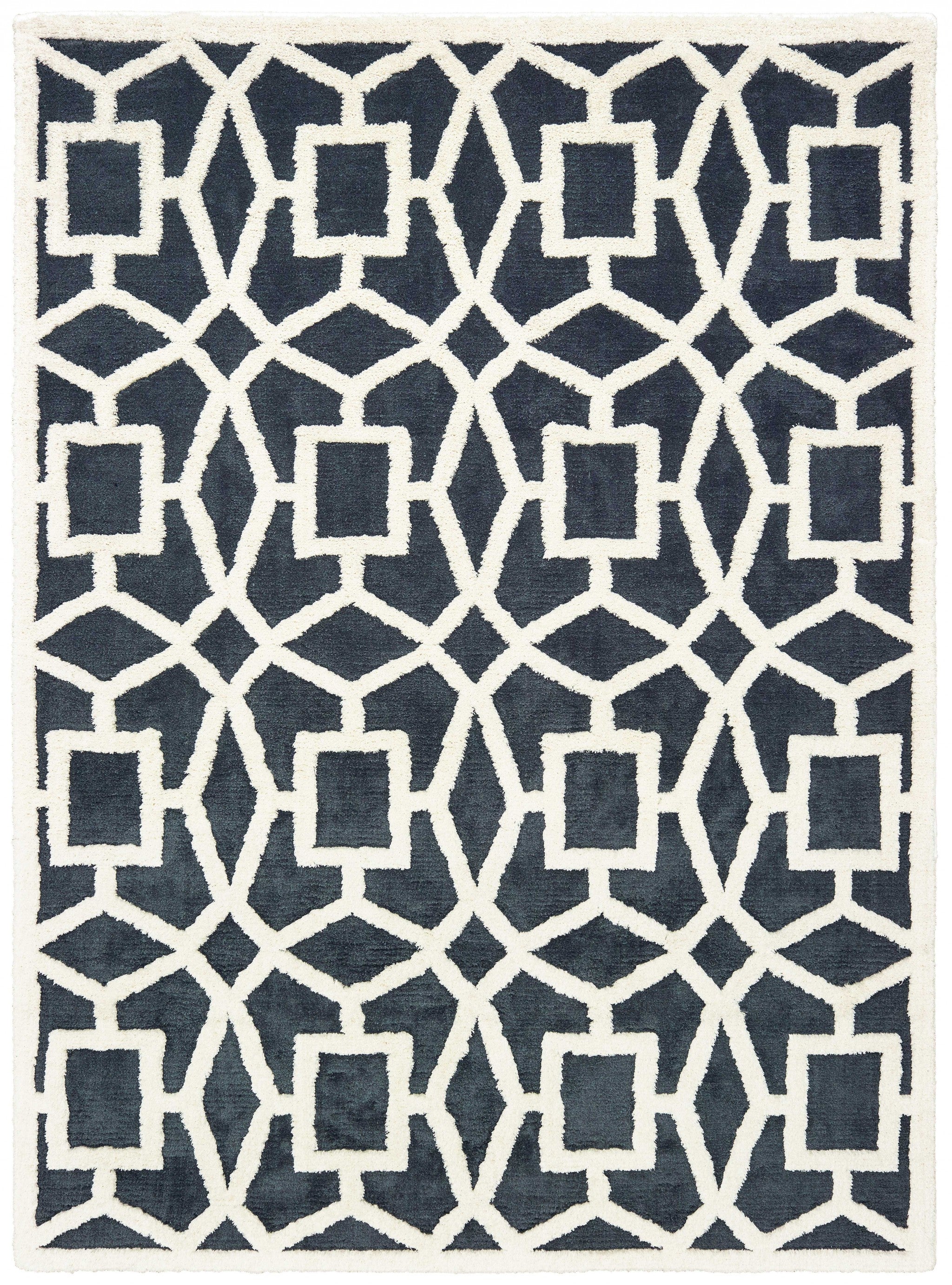 94" x 126" Grey Microfiber Oversize Rug