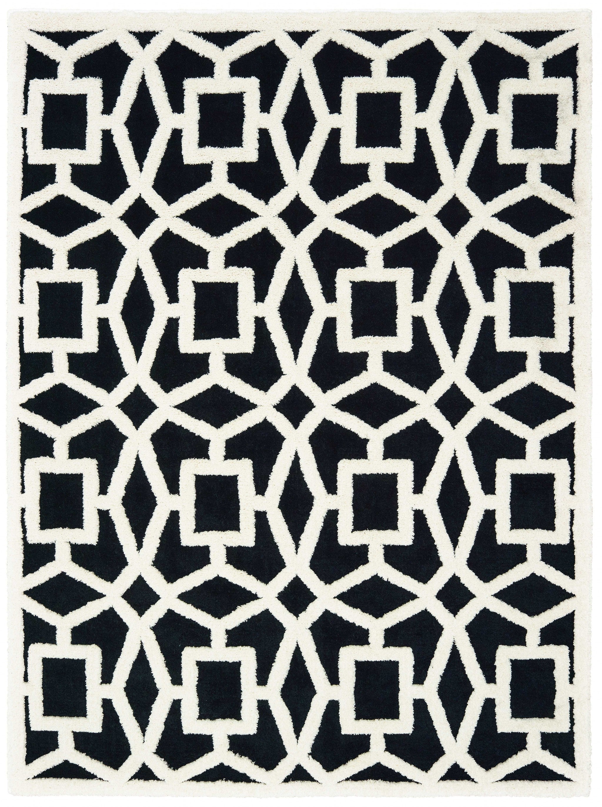 94" x 126" Onyx Microfiber Oversize Rug