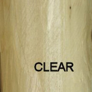 Natural Clear Finish Wood Four Drawer Dresser