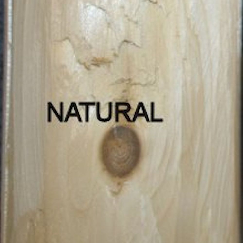 Natural Unfinished Wood Three Drawer Dresser