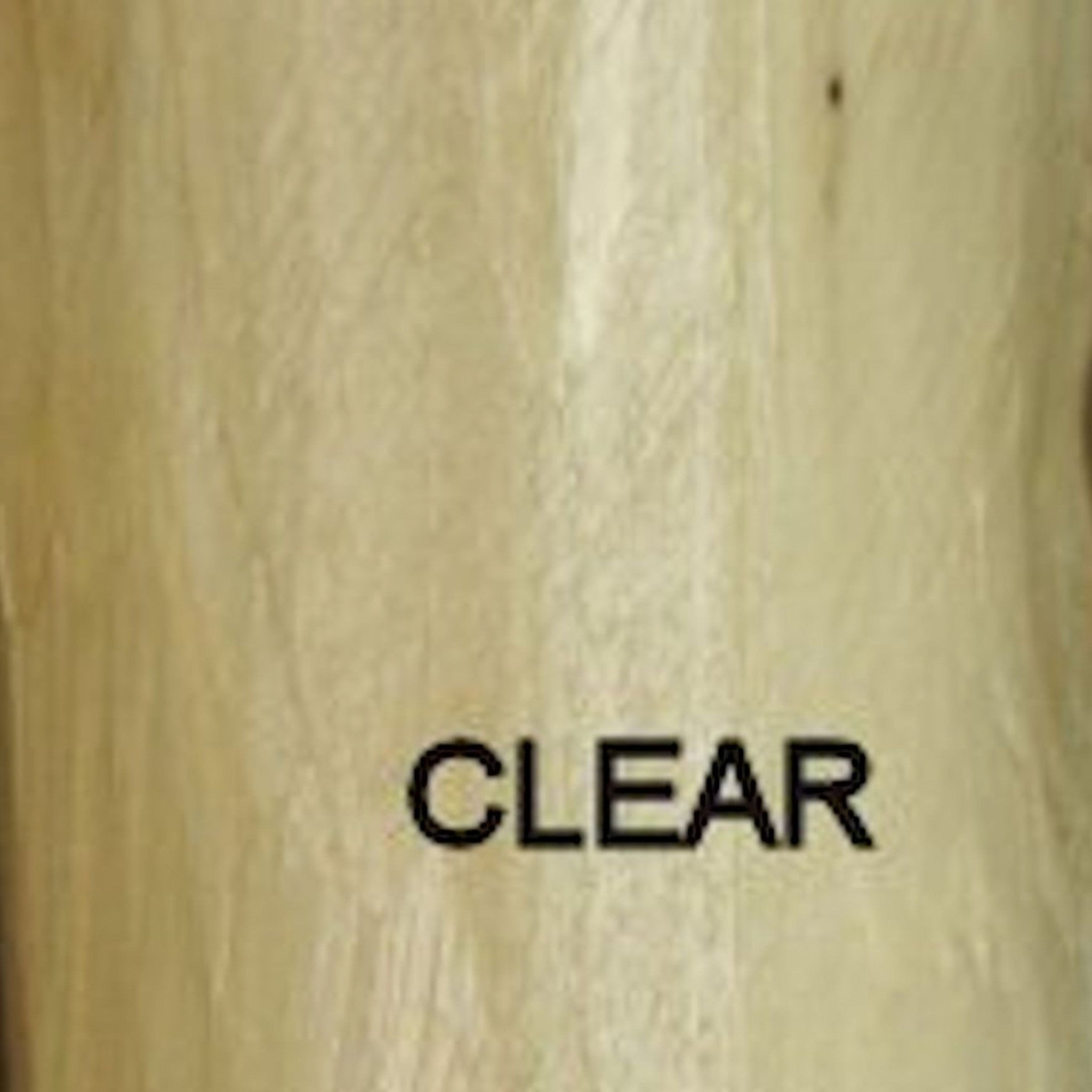 Natural Clear Finish Wood Three Drawer Dresser