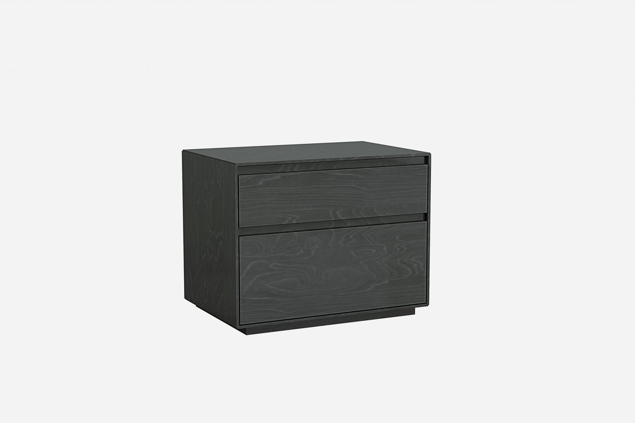 24" X 16" X 19" Grey Nightstand