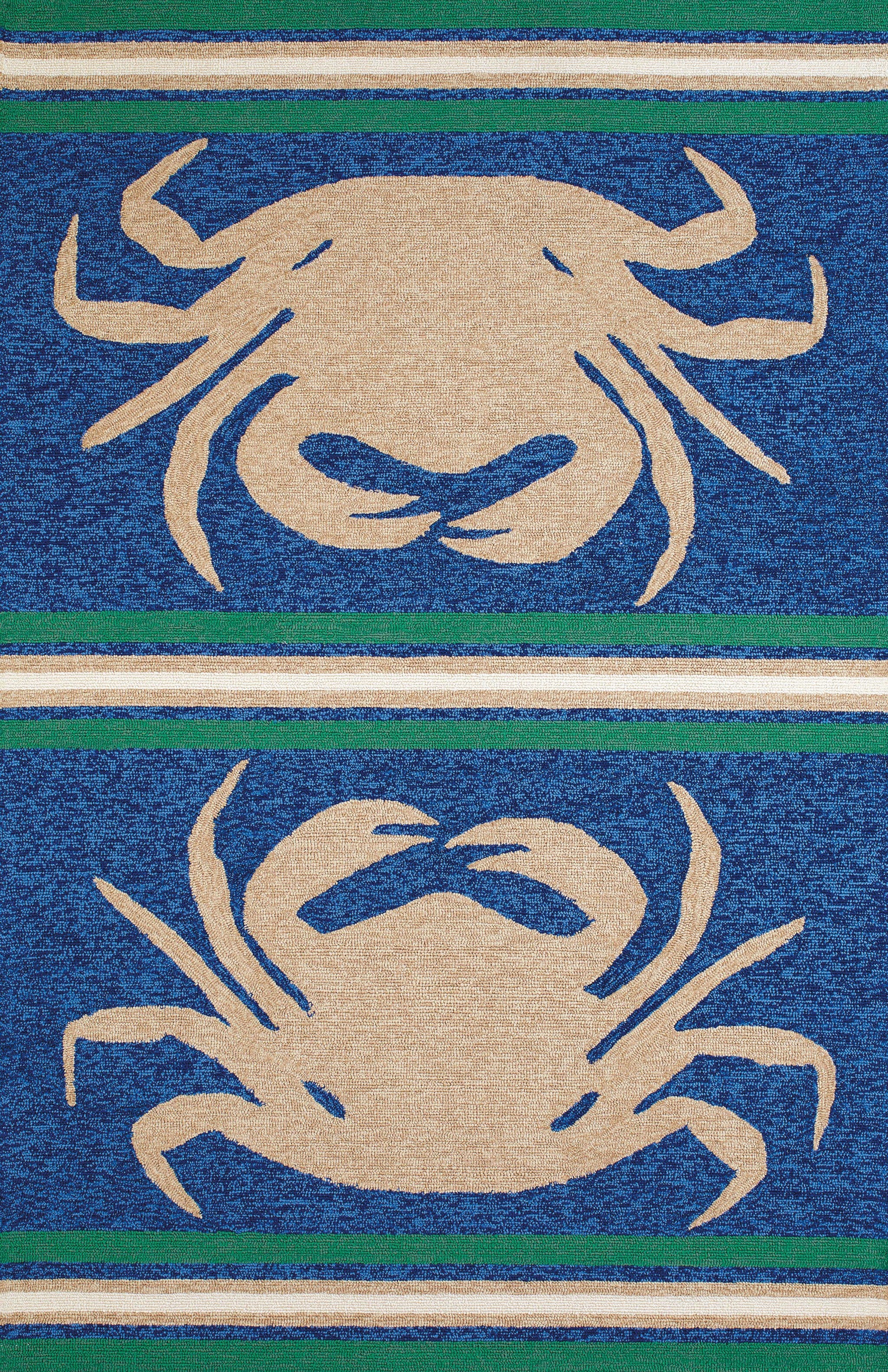 94" x 118" Taupe Polypropylene Oversize Rug