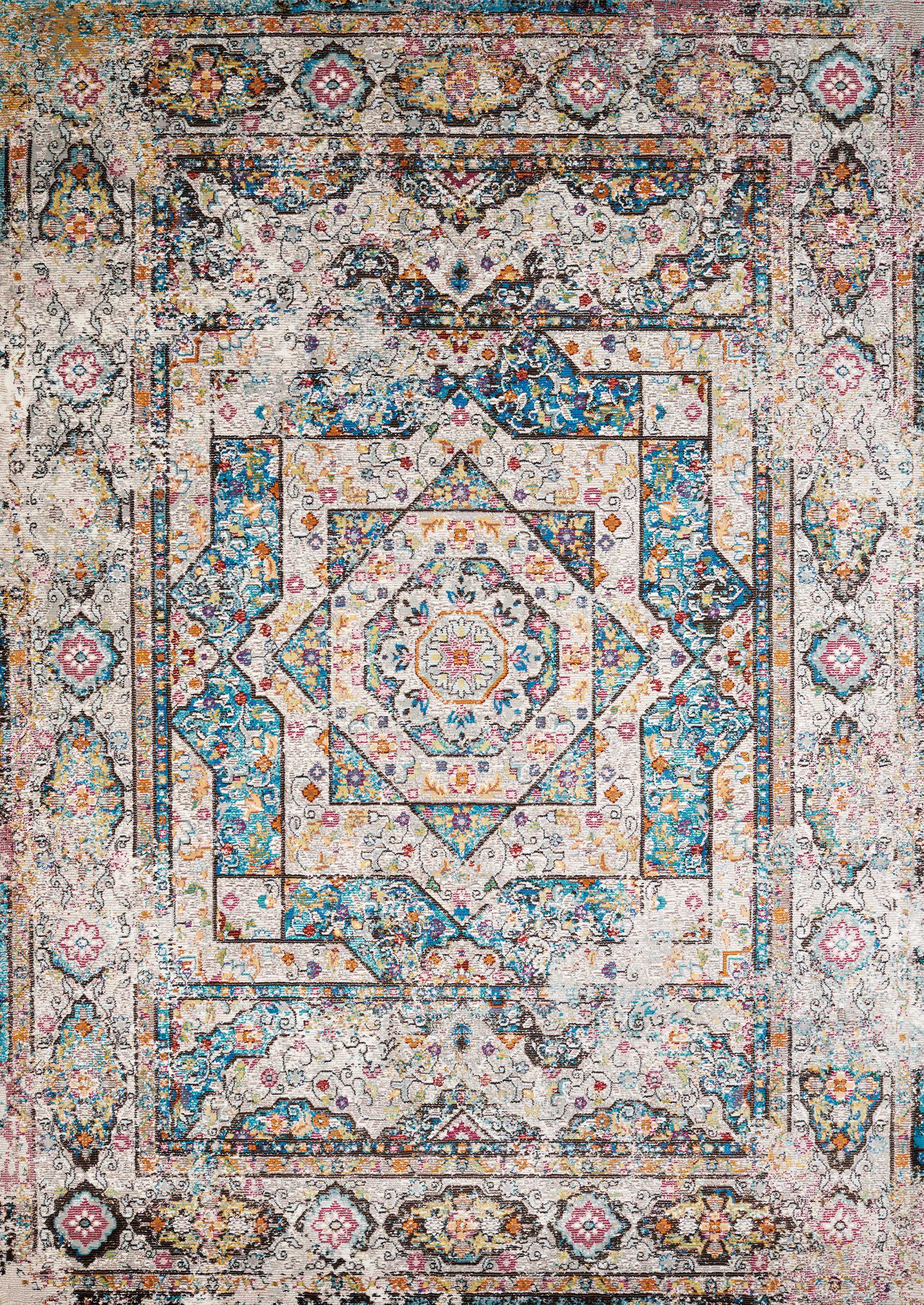 118" x 158" Multicolor Olefin / Polyester Rug
