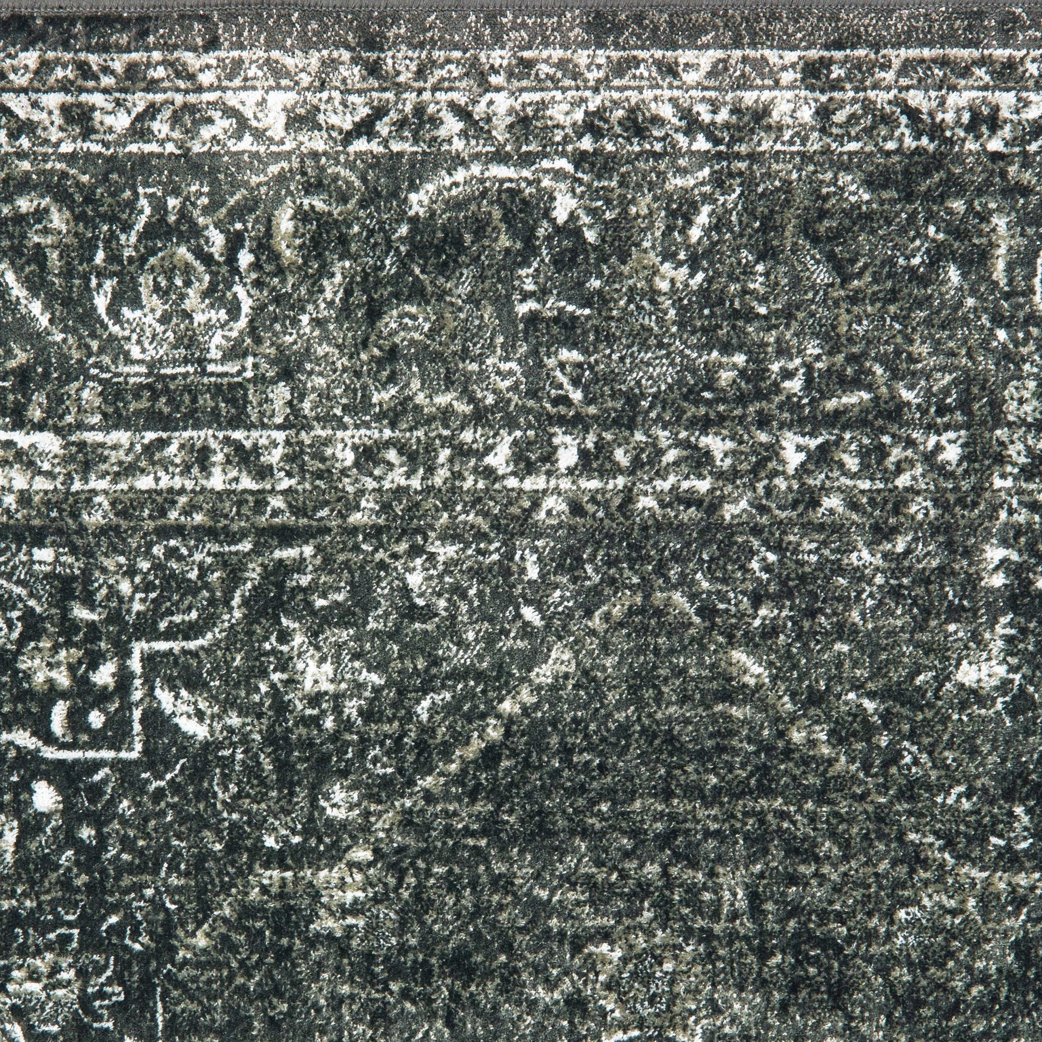 63" x 90" Smoke Viscose Area Rug