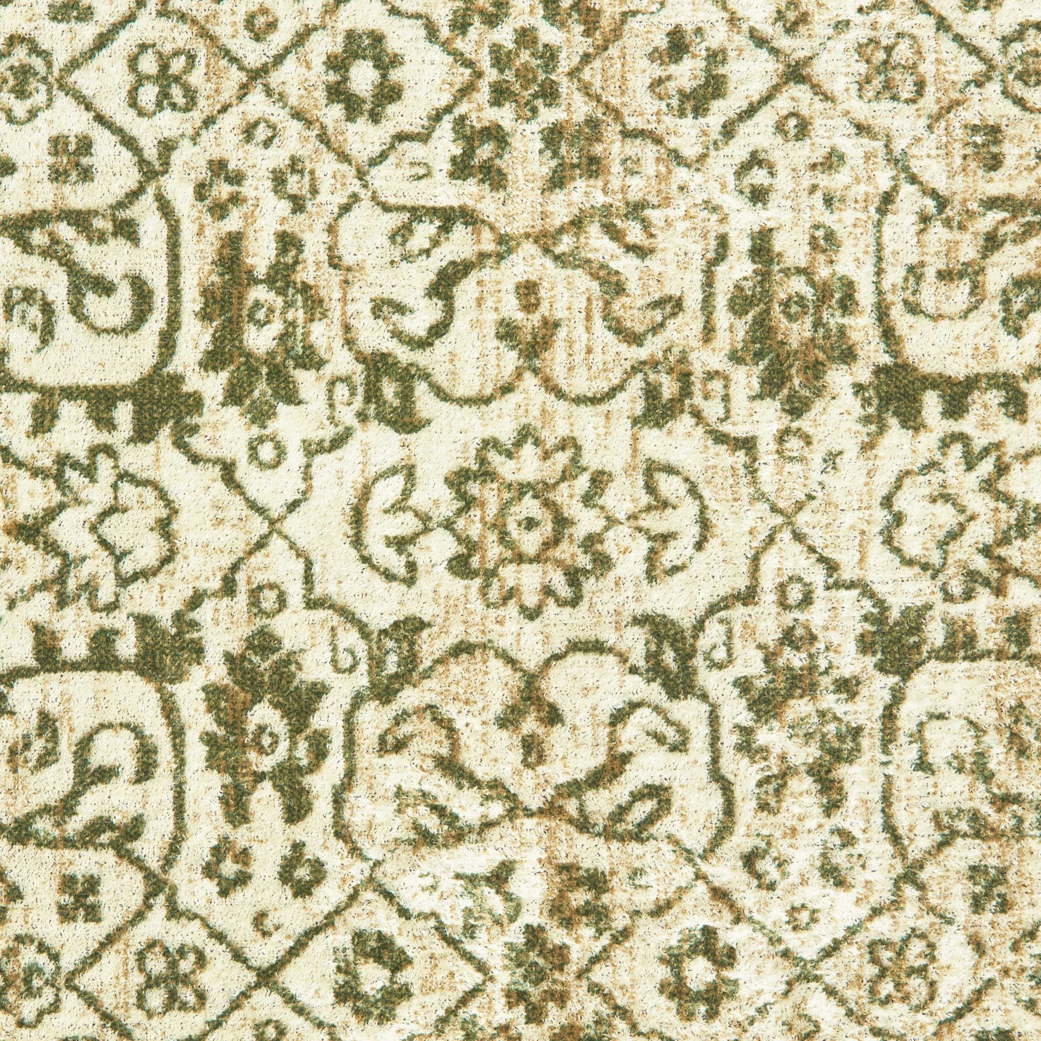 108" x 144" Green Viscose Oversize Rug