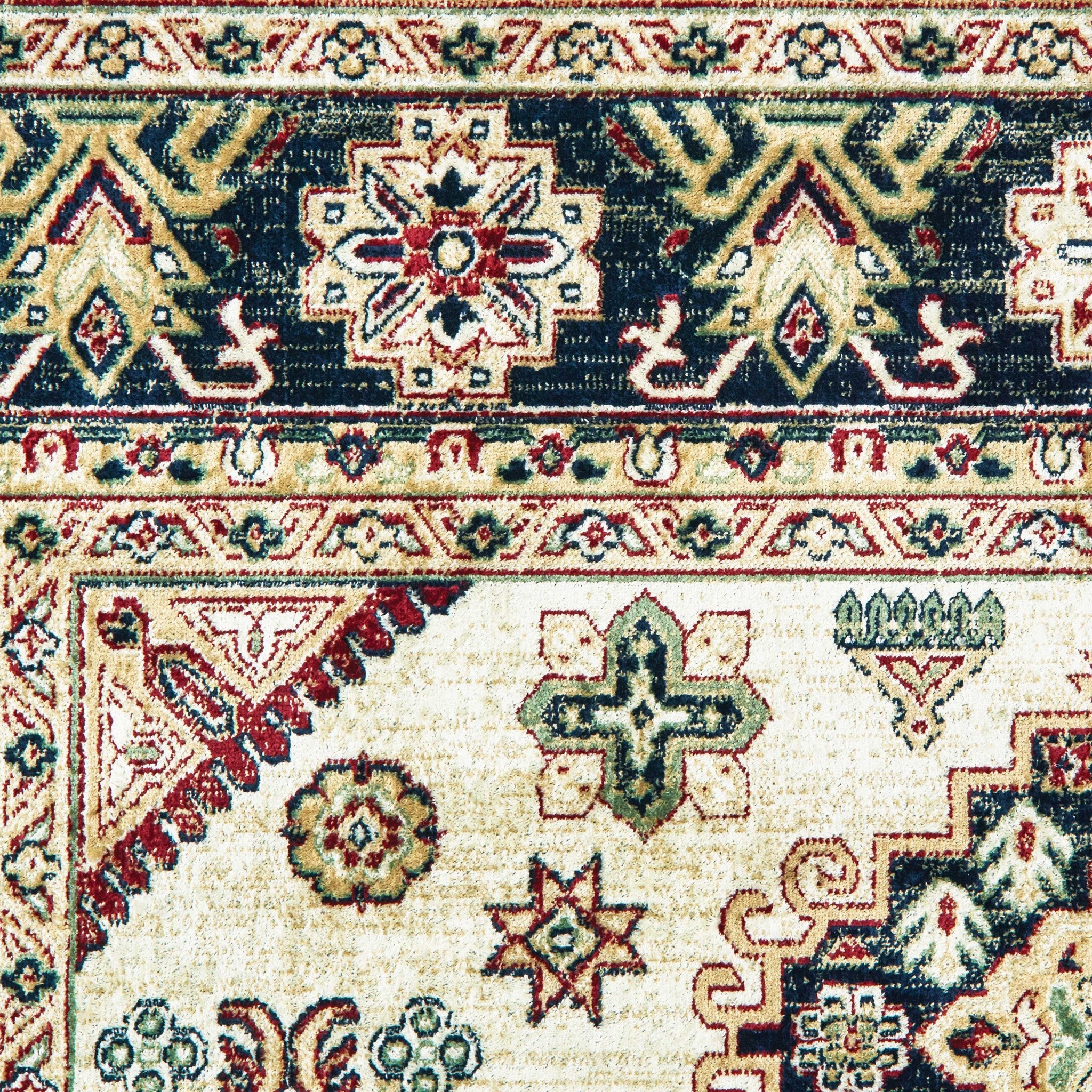 120" x 168" Ivory Viscose Oversize Rug