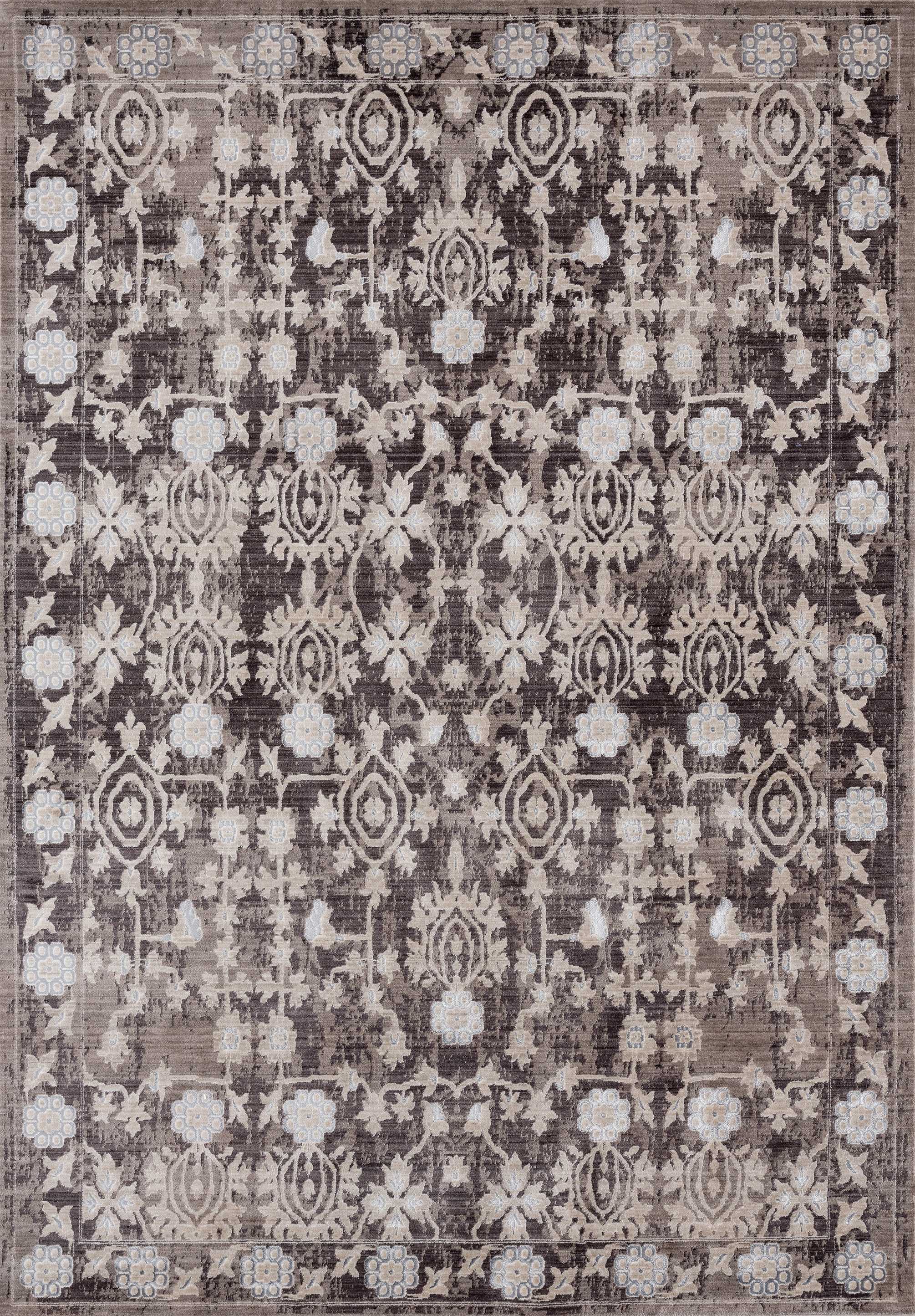 150" x 188" Taupe Polyester Rug