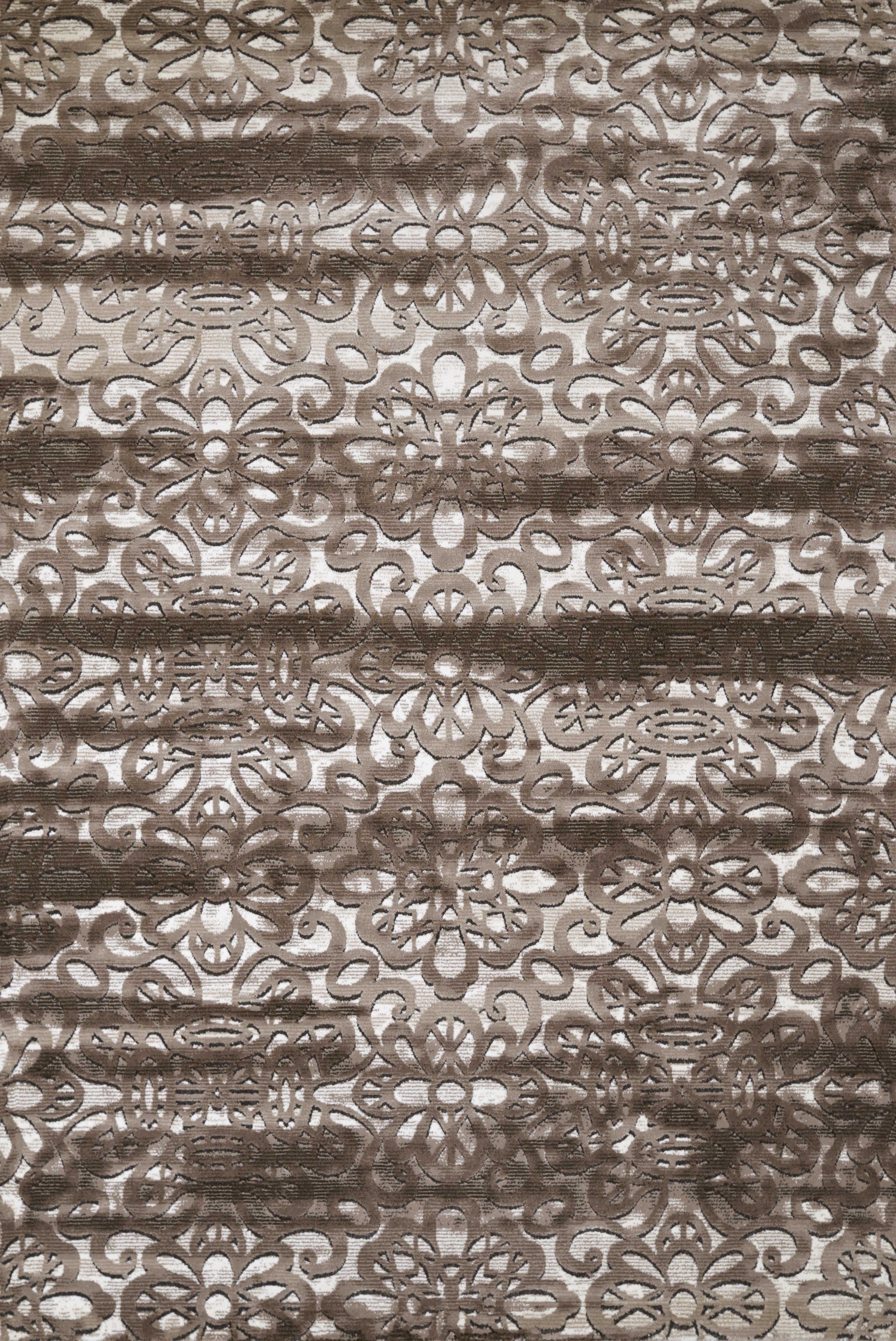 94" x 126" Natural Polypropylene / Polyester Oversize Rug