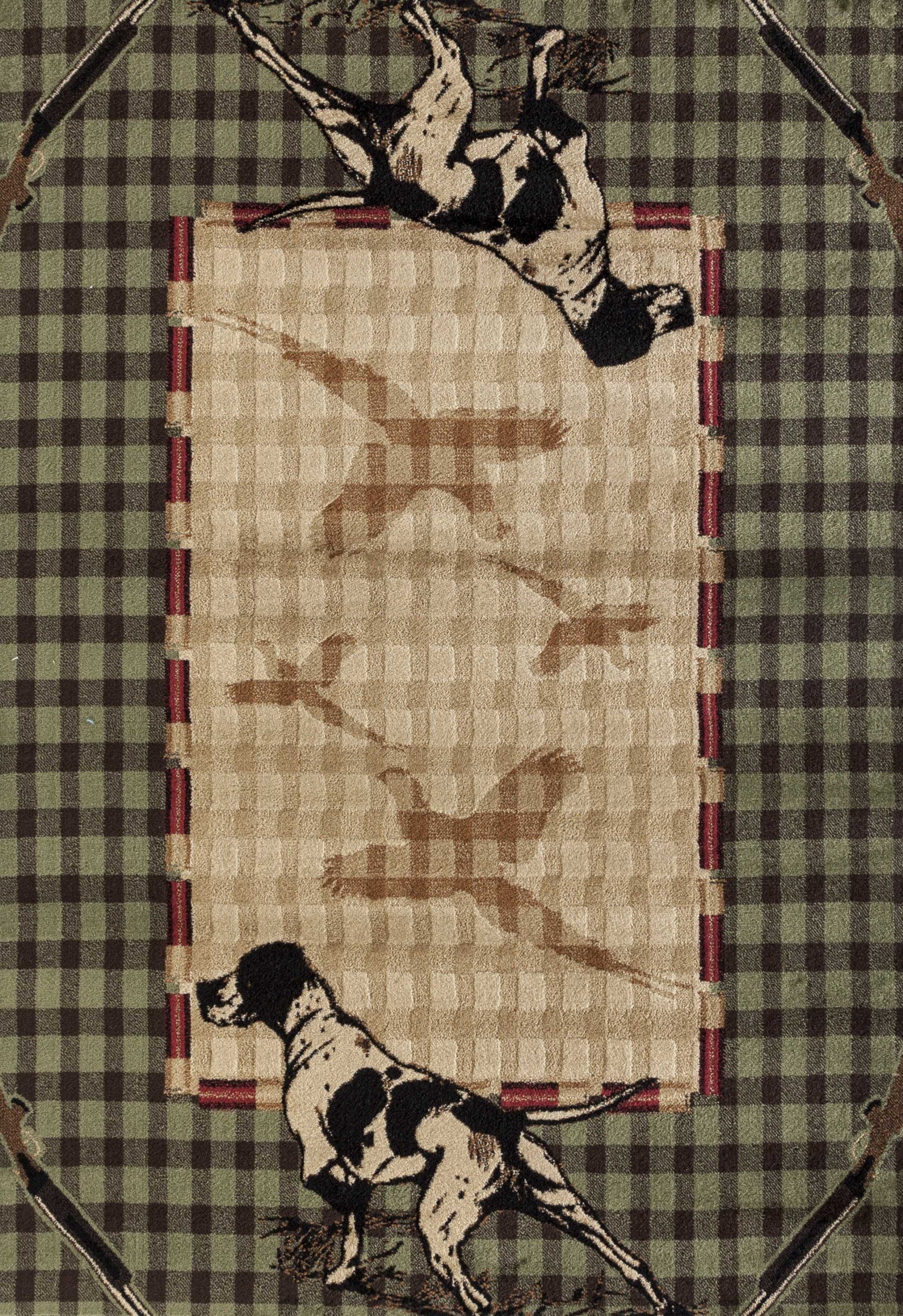 23" x 86" Lodge Design Runner Rug