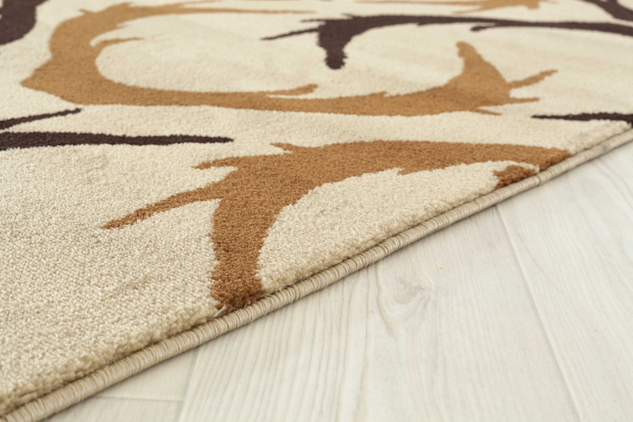 22" x 36" Beige Polypropylene Mat Rug