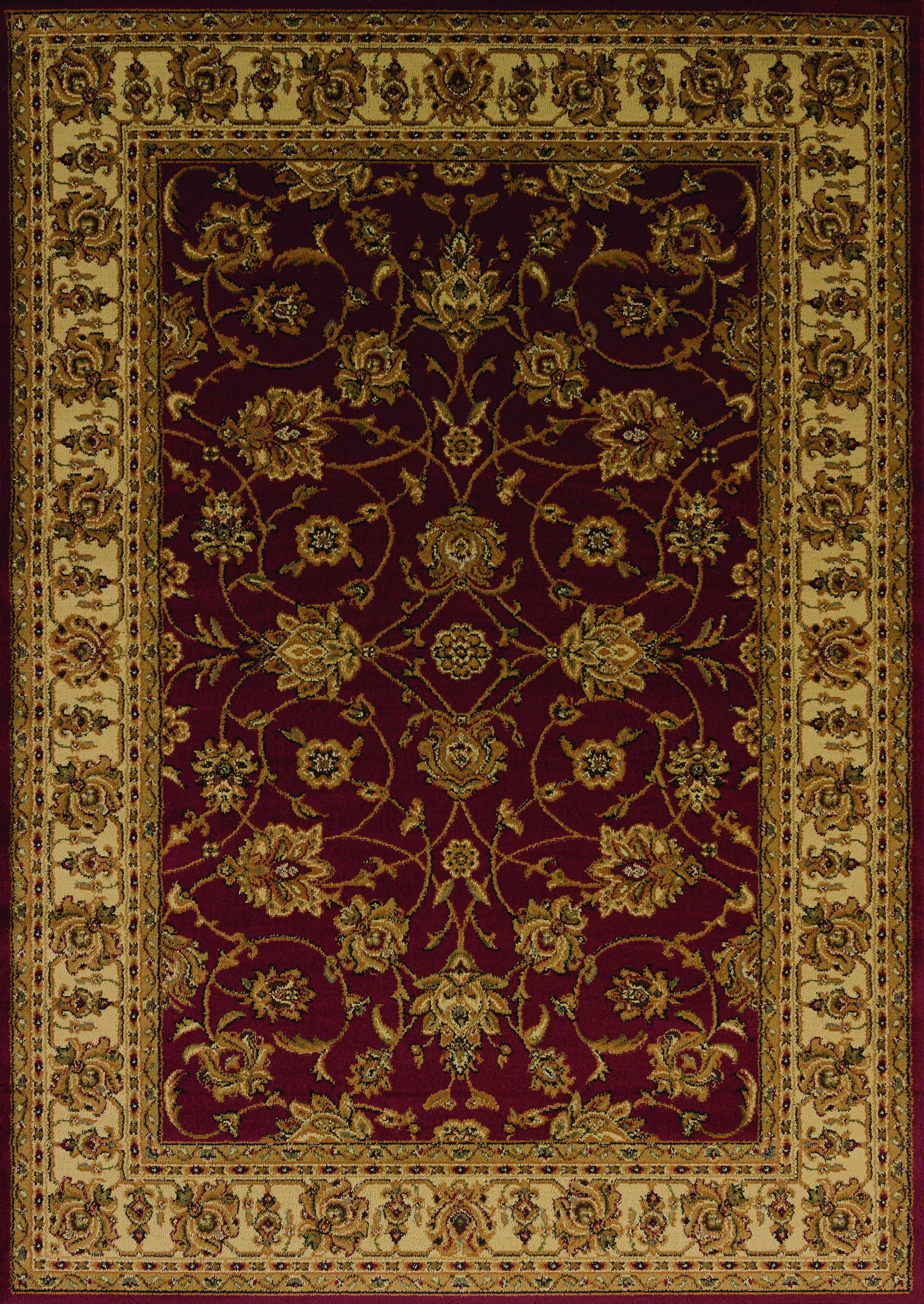 94" x 126" Red Oversize Rug