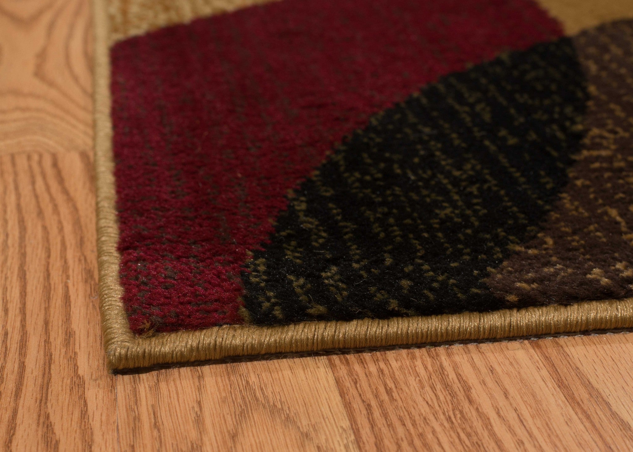 22" x 86" Gold Polypropylene Runner Rug