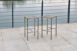 14" X 14" X 28" Stainless Steel Bar Stool