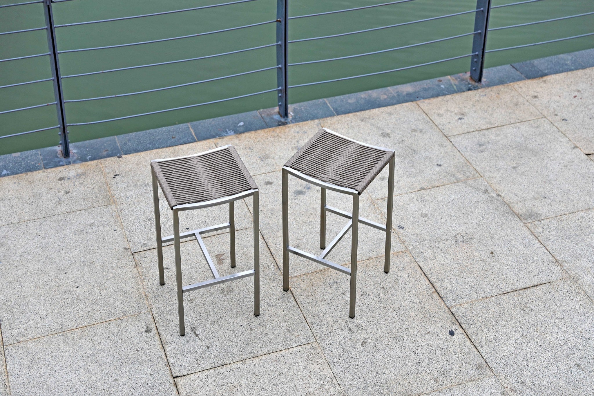 14" X 14" X 28" Stainless Steel Bar Stool