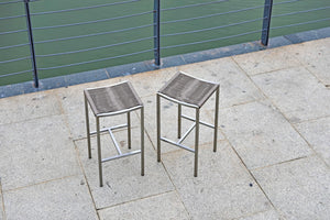 14" X 14" X 28" Stainless Steel Bar Stool