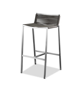 18" X 16" X 33" Stainless Steel Bar Stool