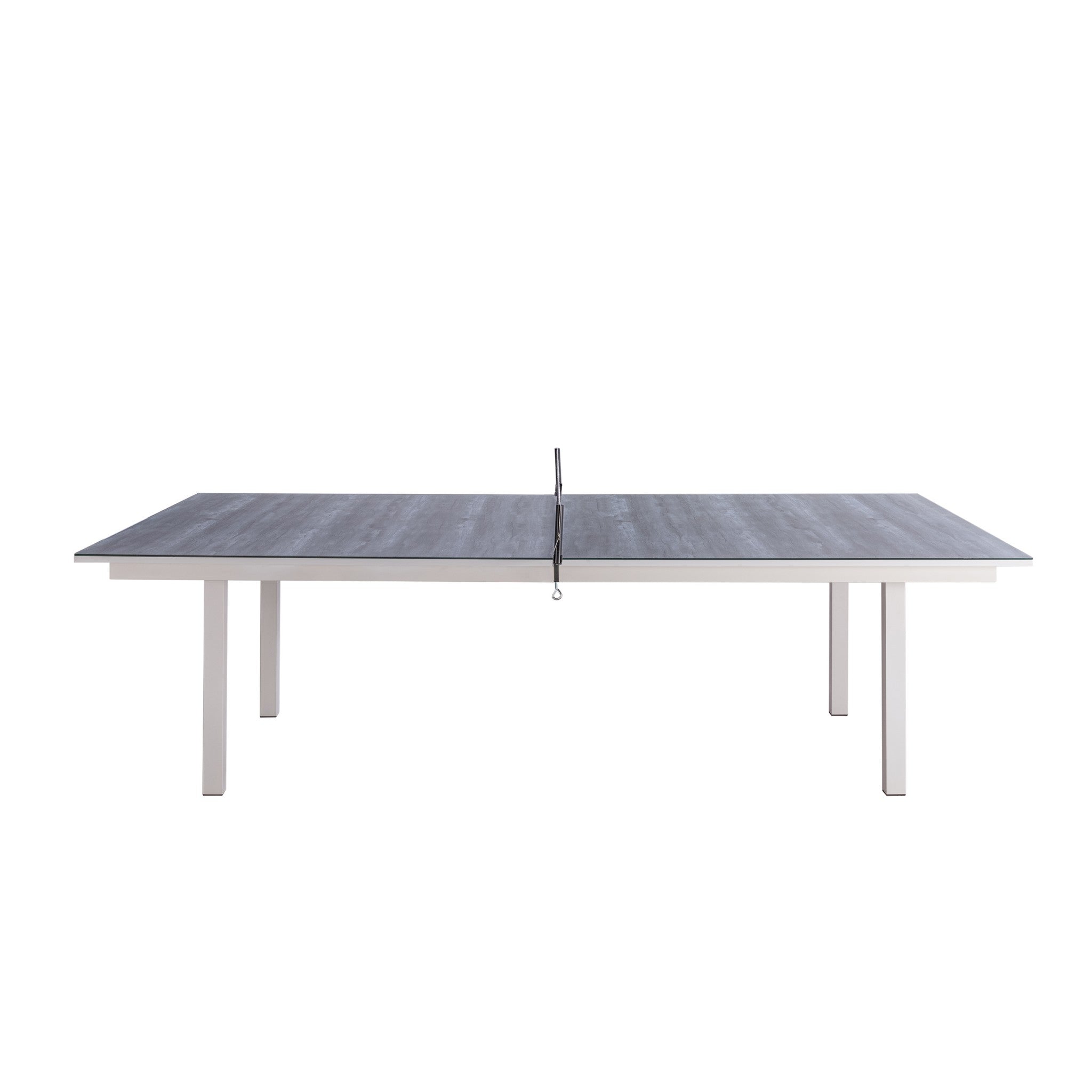 108" X 60" X 30" Light Gray Ceramic Dining and Table Tennis