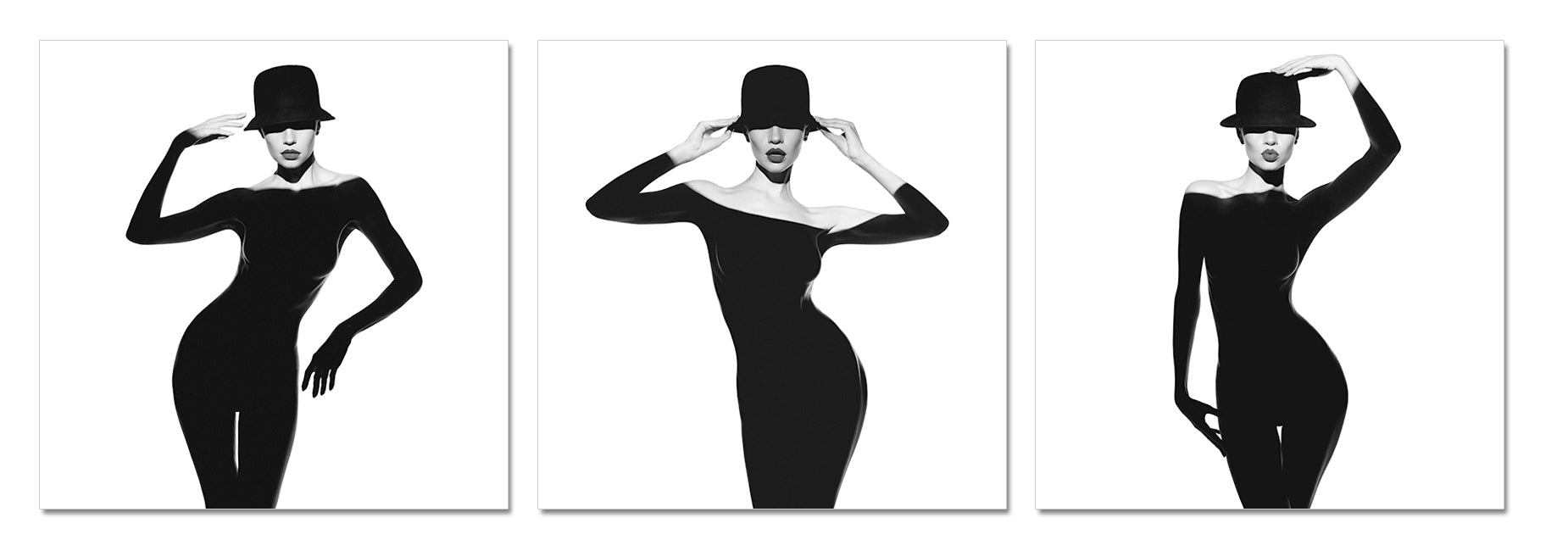 28" X 1" X 28" Acrylic Painting