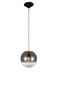 7" X 7" X 7" Clear Glass Pendant Lamp