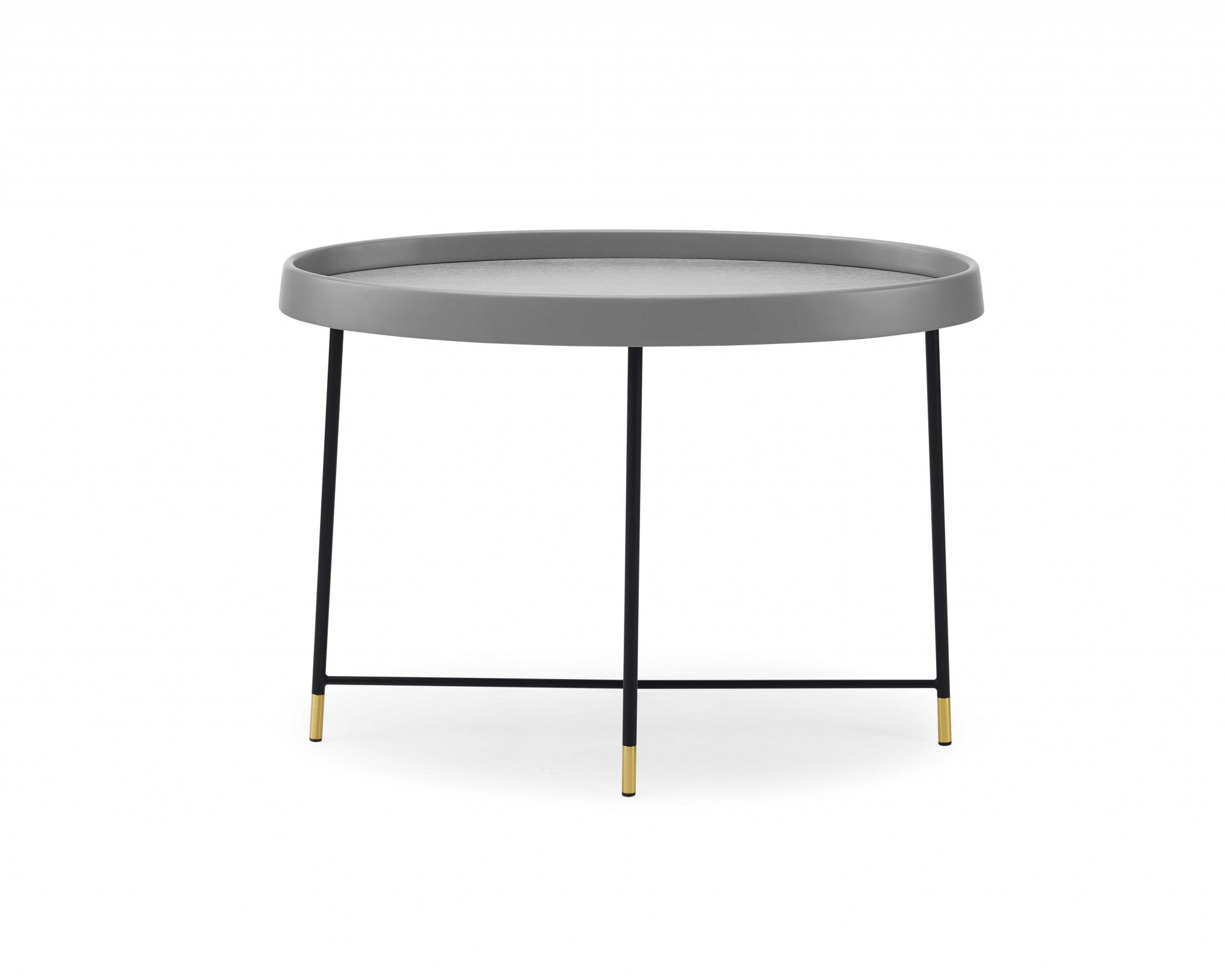29.5" X 16" X 21" Black Metal Side Table