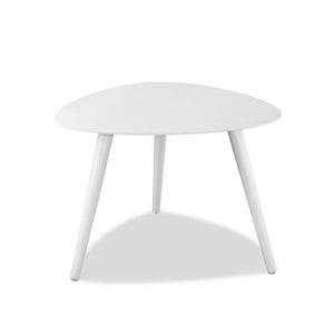 27" X 24" X 16" Powder Aluminum Side Table