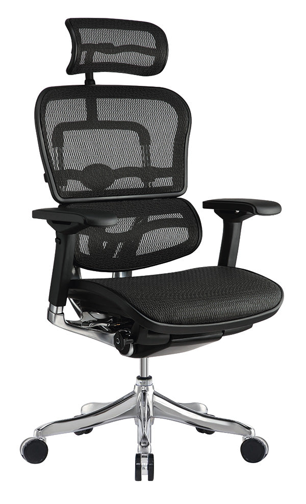 26.4" x 26" x 39.4" Black Mesh Elite Mid Back Chair