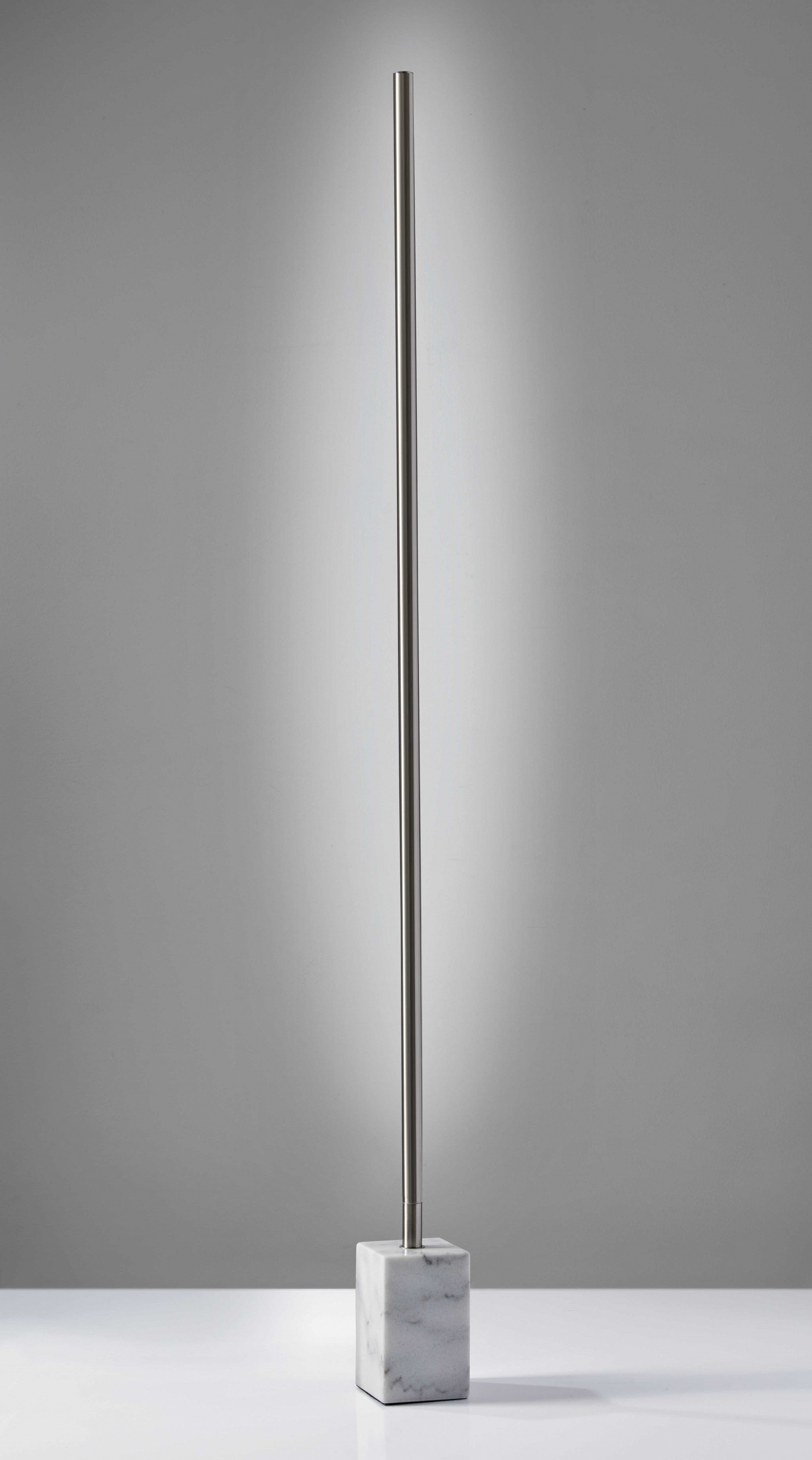 4.5" X 7" X 65" Brushed steel Marble LED Wall Washer
