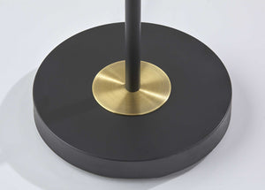 13.5"  X 13.5"  X 68" Black Metal LED Torchiere