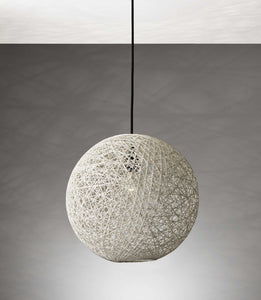 15" X 15" X 13.5" Natural Shade Large Pendant