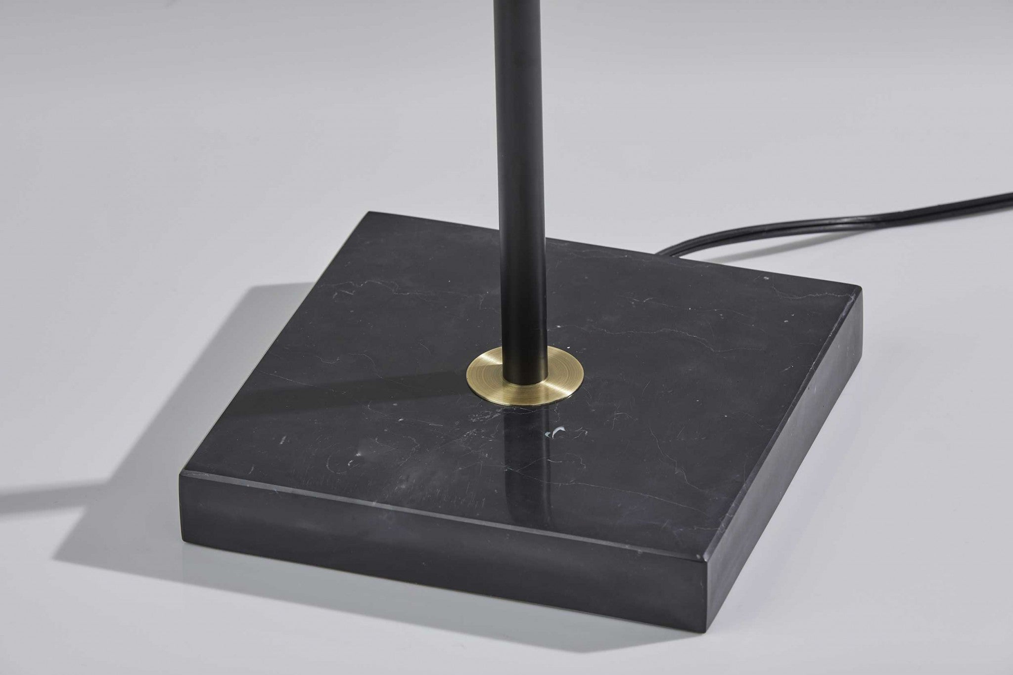 13.5" X 13.5" X 71" Black Metal 300 Watt Torchiere