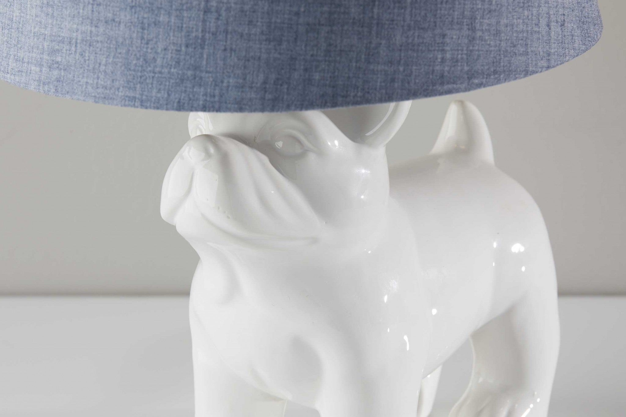10" X 10" X 15" White  Table Lamp