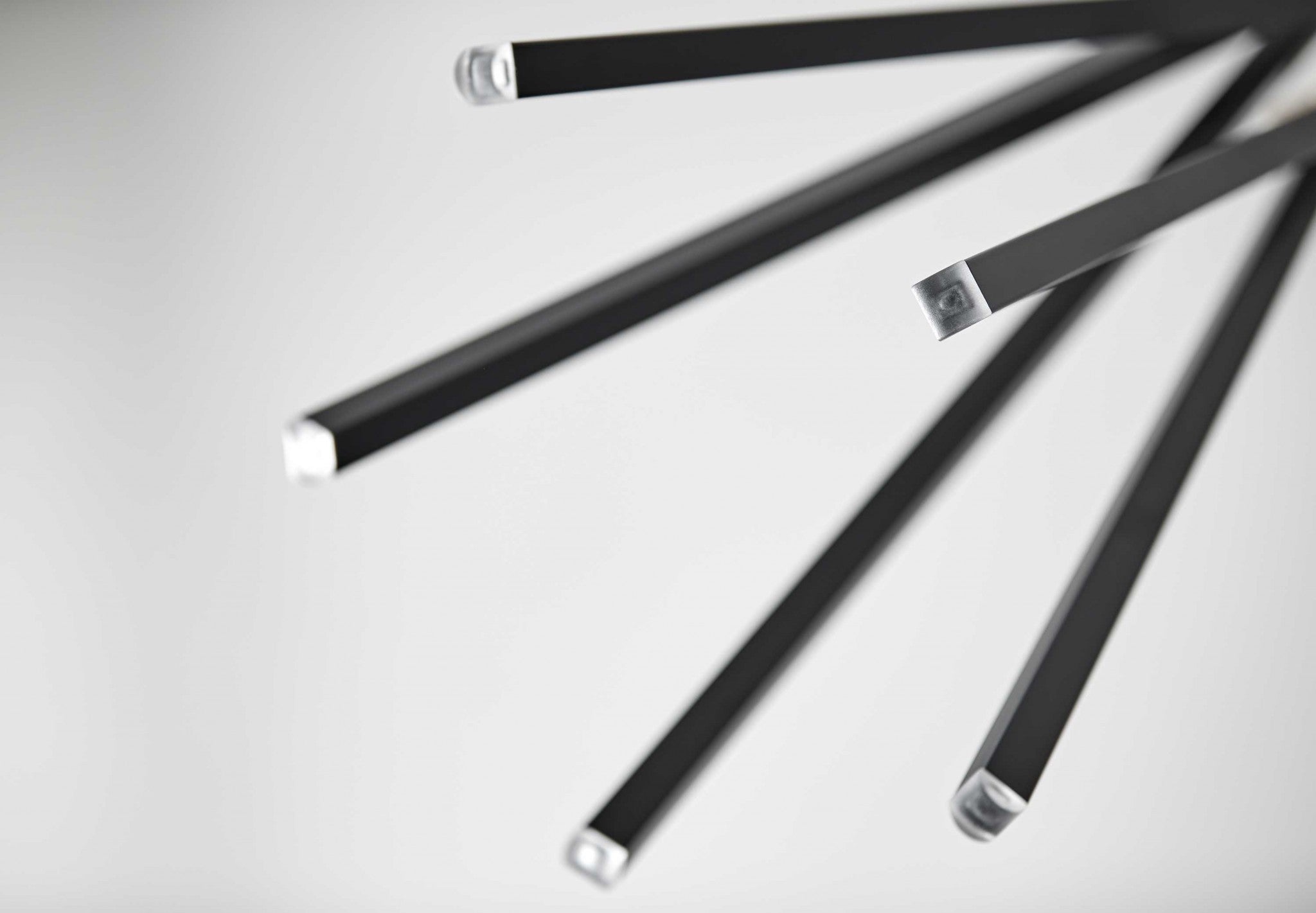 23.5" X 23.5" X 66.5" Black  Coat Rack