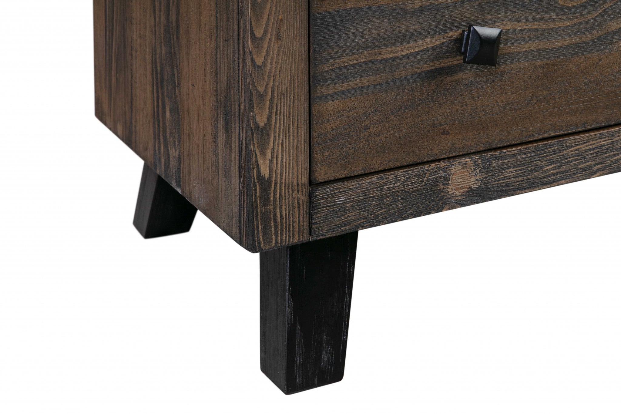 17" X 60" X 41" Brown Pine Wood And Mdf Dresser