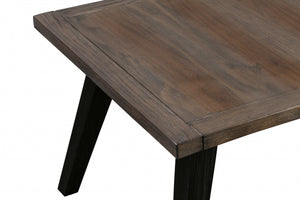 Dark Stain Pinewood Coffee Table