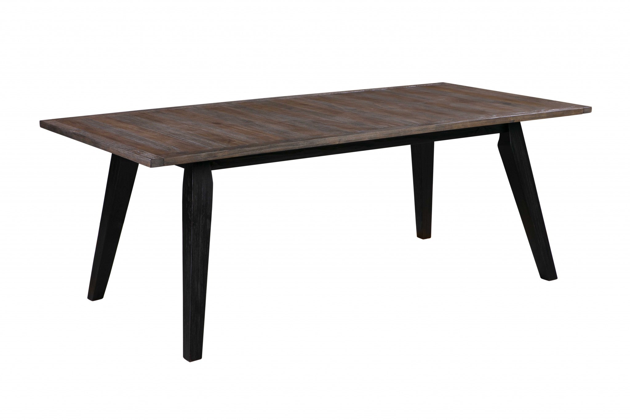 39" X 83" X 31" Brown Pine Wood And Mdf Large Dining Table