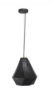 13" X 13" X 15" Galvanized Iron Pendant Light