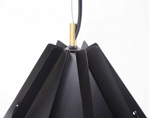 17" X 17" X 15" Antique Zinc Galvanized Iron Pendant Light