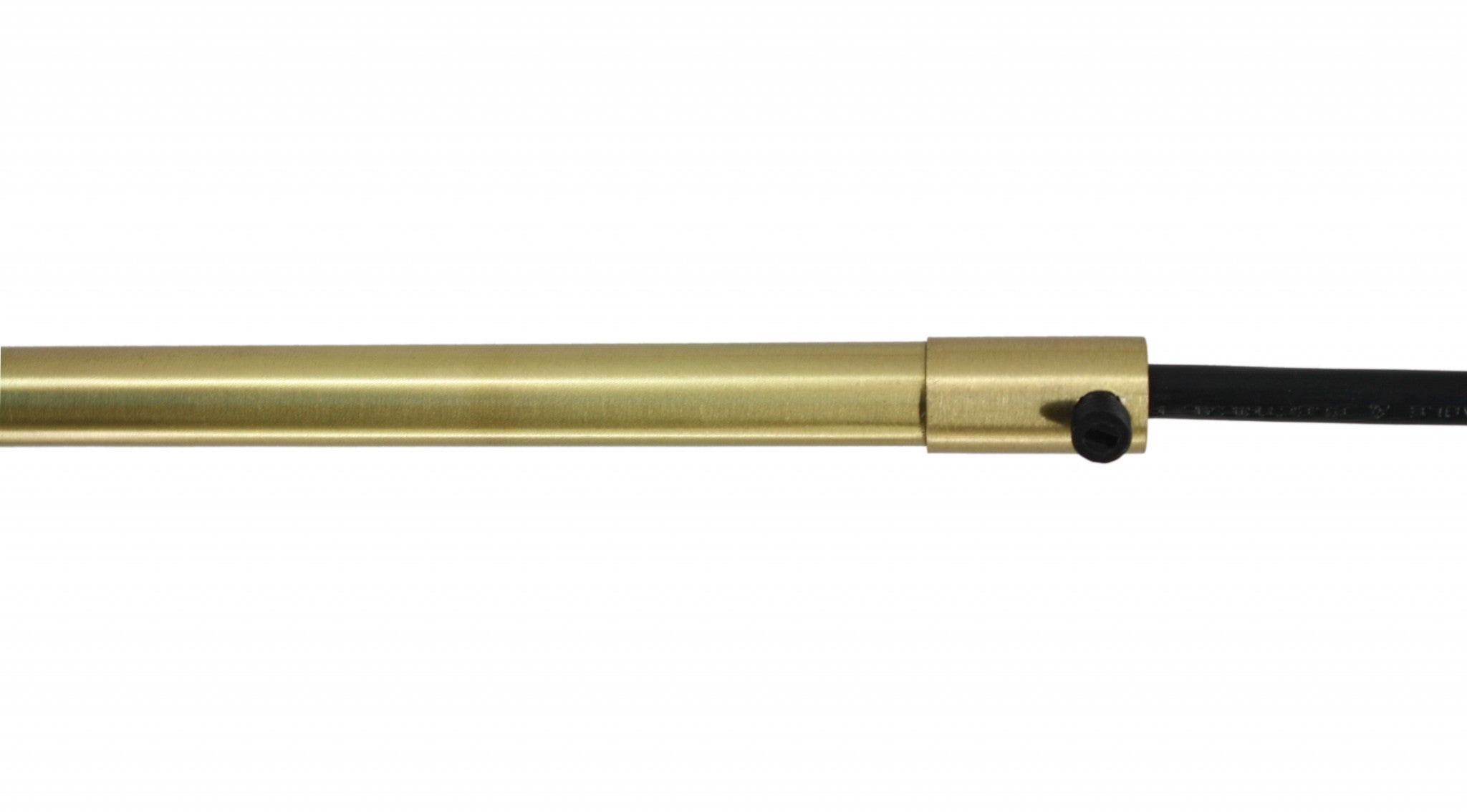 17" X 2" X 23"  Matte Brass Iron Pendant Lamp