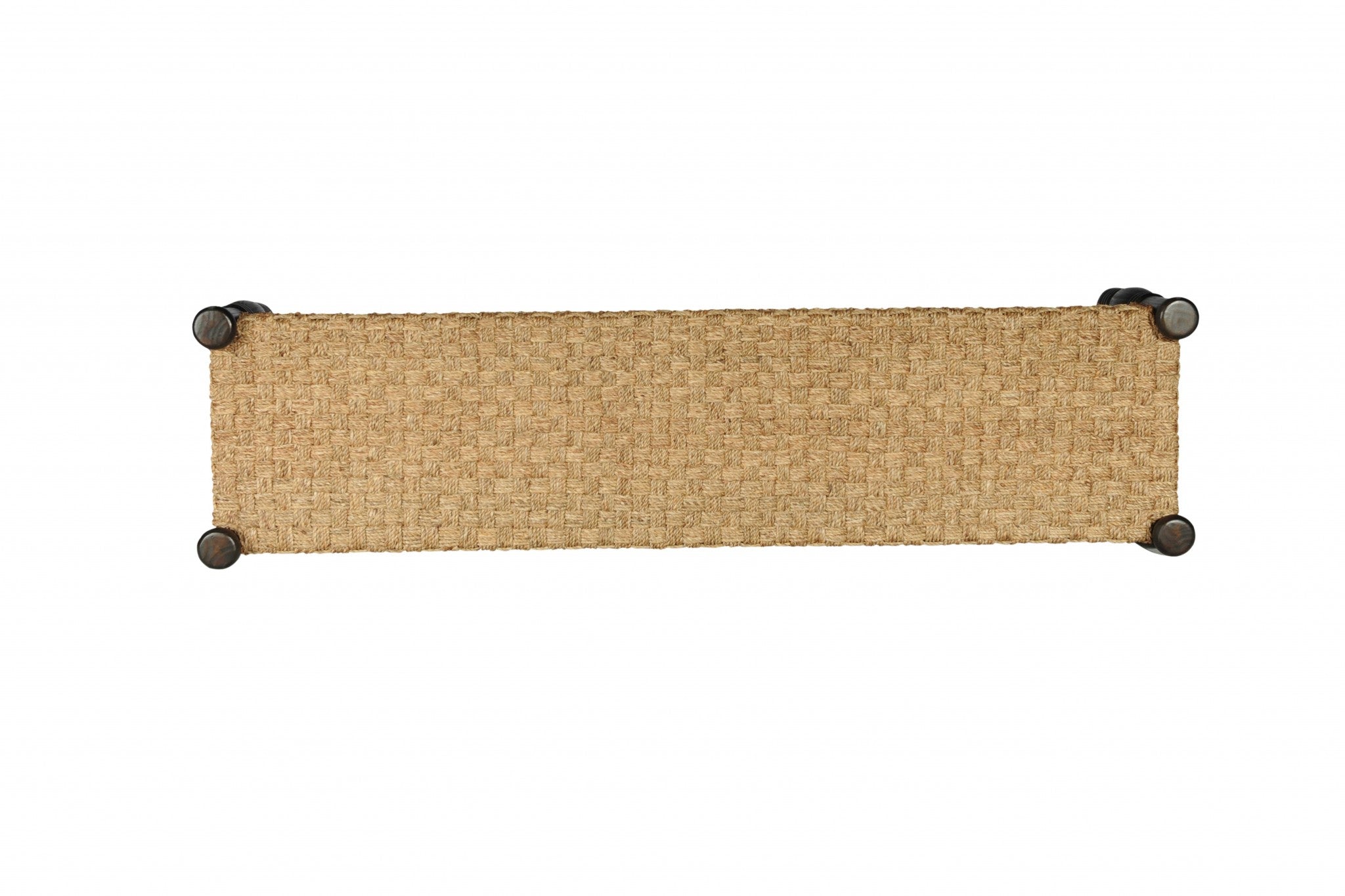 71" X 19" X 20" Dark Brown Pine Wood Dining Bench Large